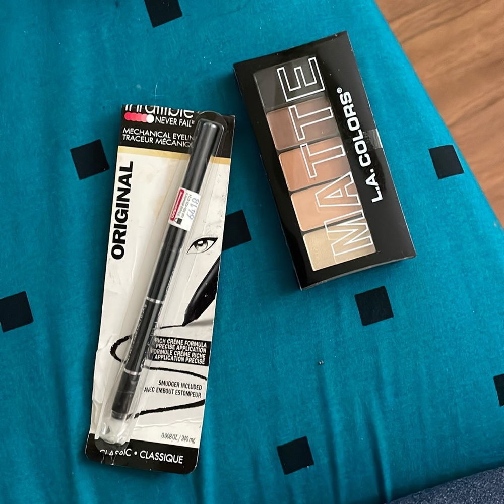 Eye makeup set & Skin illuminating, enhancer light reflecting drops